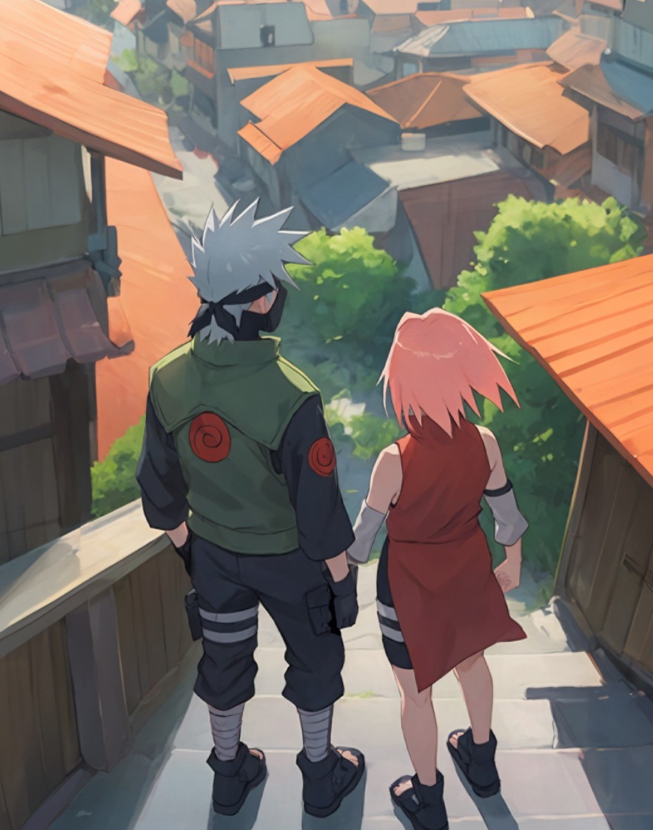 Kakashi & Sakura By @Cindy