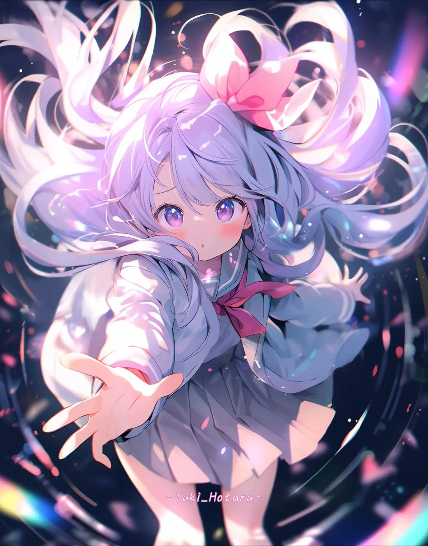 Luminous Lily By @Kek Bab
