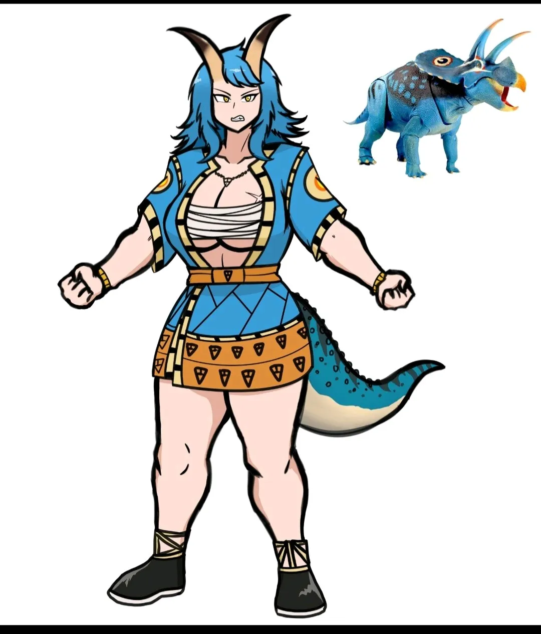 torosaurus By @Elijah zilla 