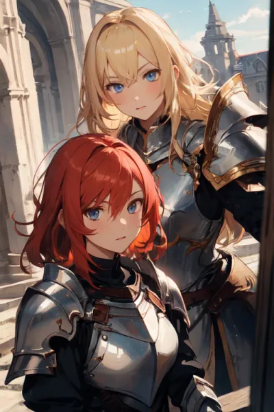 Knight Harem By @grimAuxiliatrix